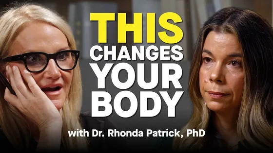 Rhonda Patrick says 1 minute of breathless exercise beats 53 minutes of walking around your house
